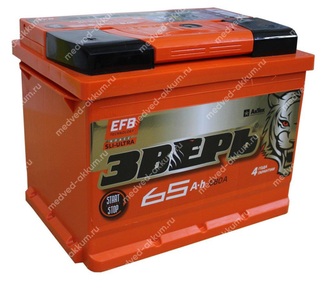 Зверь EFB 65 Ач пр. L2