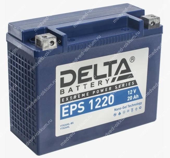 Delta EPS 1220 20 Ач YTX24HL-BS, YTX24HL