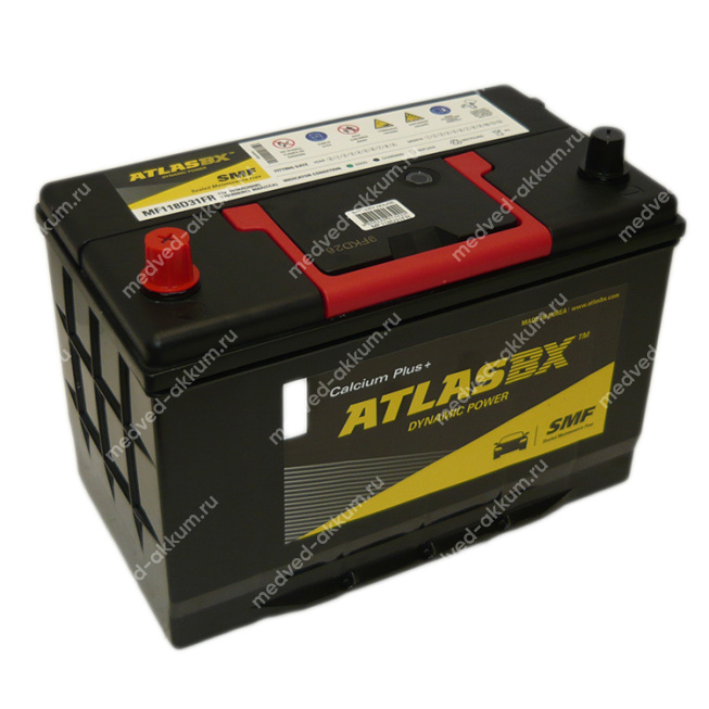 Atlas SMF 100 Ач пр. SMF118D31FR