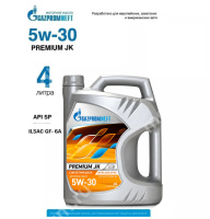 Масло моторное Gazpromneft Premium JK 5W-30, SP/GF-6A (4л.) синт.