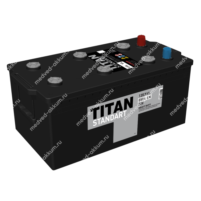 Titan Standart 135 Ач рос. A