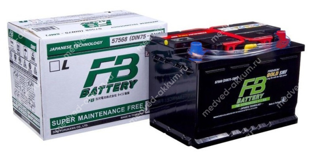 FB GOLD 75 Ач пр. L3 (57568)