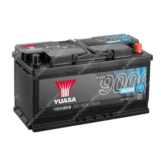GS Yuasa AGM 95 Ач обр. YBX9019 L5