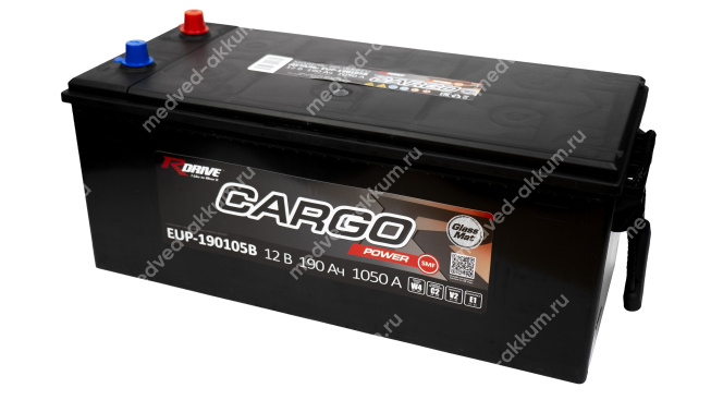 RDrive CARGO Power SMF 190 Ач EUP-190105B евро B