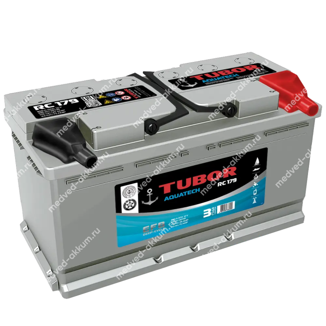 Tubor AQUATECH EFB 100 Ач обр. L5