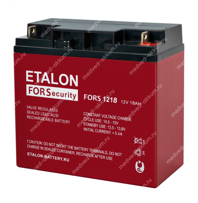 Etalon FORS 1218 12V 18 Ач