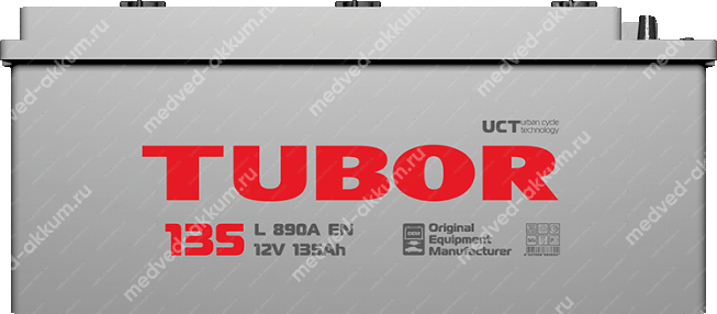 Tubor OEM 135 Ач 