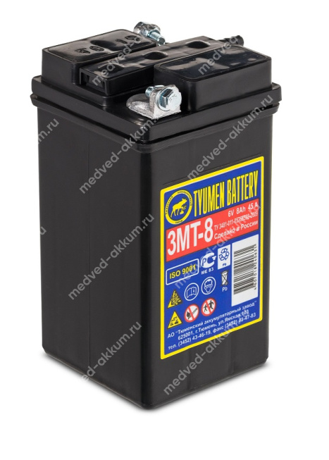 Тюмень 8 Ач 6V, сух