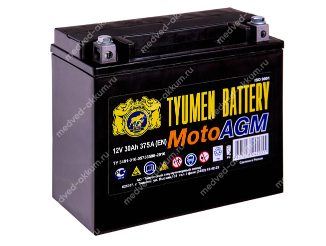 Тюмень AGM 30 Ач