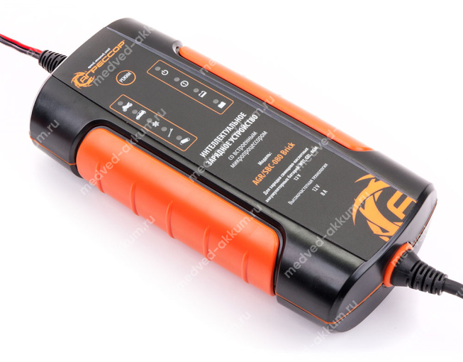 Зарядное устройство Агрессор (9 фаз зарядки. 8А WET,AGM<GEL)