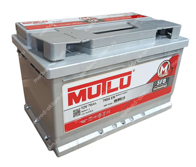 Mutlu SFB 78 Ач обр. LB3