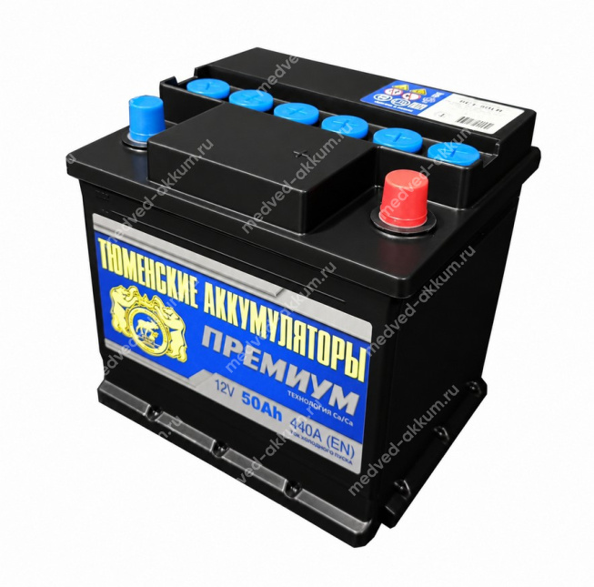 Тюмень Premium 50 Ач обр. L1