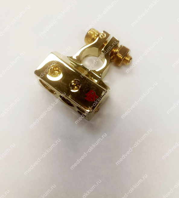 Клемма аккумуляторная DLS для музыки ( - ) 4 крепления BT2- 10-48112