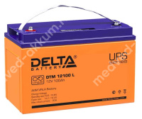 Delta DTM 12100 L 12V 100 Ач