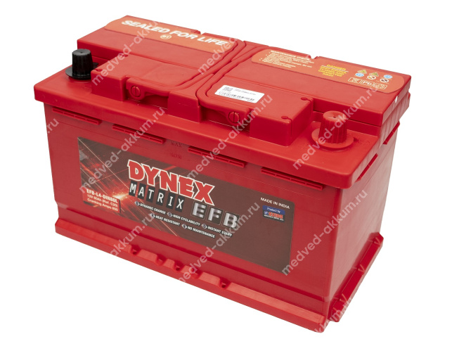Dynex Matrix EFB 80 Ач обр. L4