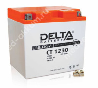 Delta CT 1230 30 Ач YTX30L-BS, YIX30L-BS, YB30L-B, YTX30L