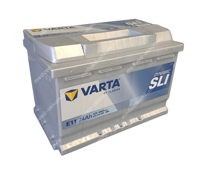 Varta Dynamic SLI 74 Ач обр. E11 L3